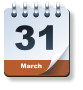 March 31