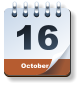 October 16